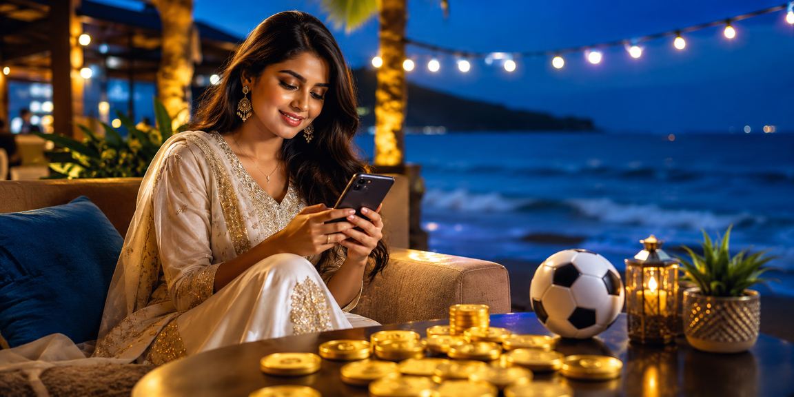 Enjoying football betting on Cox's Bazar beach
