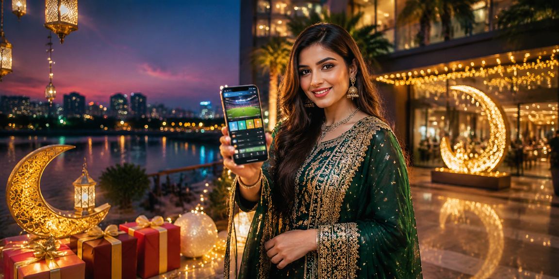 ঢাকায় ঈদ উৎসবে অনলাইন স্পোর্টস বেটিং উপভোগরত ব্যবহারকারী